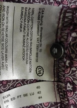 Оригинальная блузка yessica c&a размер 40-l8 фото
