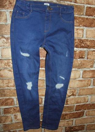 Стильні джинси скінні узкачи дівчинці 10 років river island