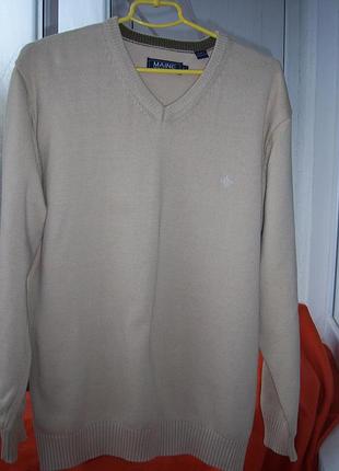 Свитер мужской коттон р.l