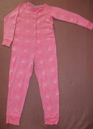 Пижама кигуруми слип человечек на 9-10 лет рост 134-140 см