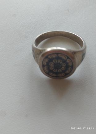 Винтажное серебряное кольцо, ссср