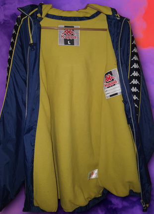 !знижка!куртка карра італія лампаси на флісі original vintage nylon/нейлон!6 фото