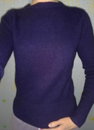 Кашеміровий светр theory чорнильного кольору