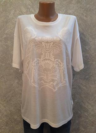 Футболка с принтом topshop