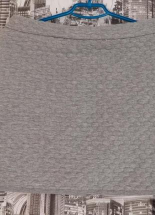 Теплая юбка трапеция размер 46-48 asos