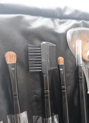 Набор кистей для макияжа shany professional 12 - black5 фото