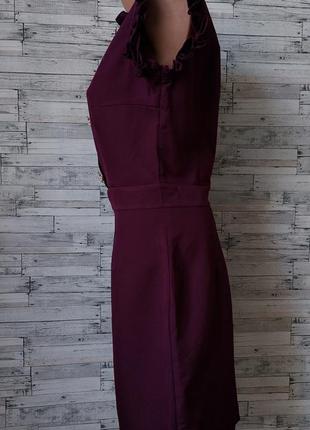 Платье exclusive бордовое женское7 фото