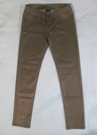Блискучі жиночі джинси скіні штани з блиском такка fashion німеччина5 фото