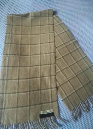 Шарф із 100% кашеміру від pierre cardin р. 30,5 см * 148см