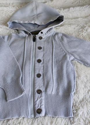 Кофта на замочке, тёплая кофта с капюшоном