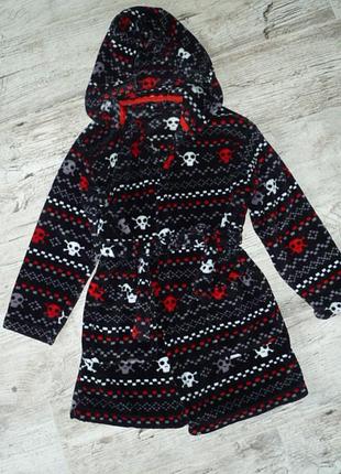 Флисовый халат на 7-9 лет 5