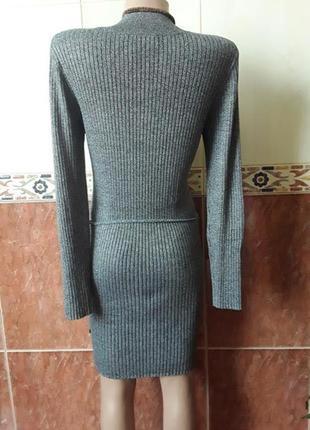 Вязаное платье 4
