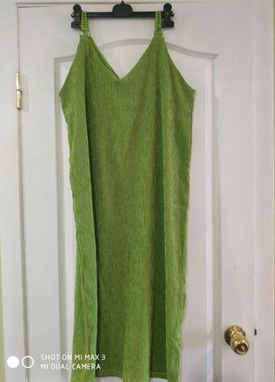 Летнее платье-сарафан,симпатичное ,тянется 48-54разм