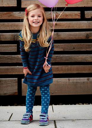 Яркое платье от тсм для девочки 98-104см