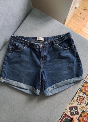 Бойфренды джинсовые шорты с поткртостями