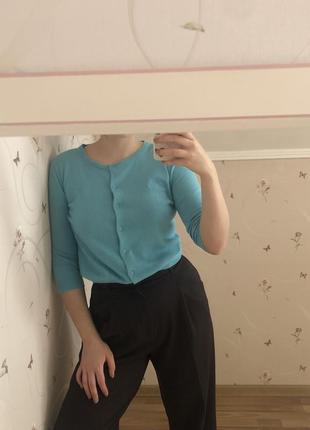 Кофта кардиган на пуговицах