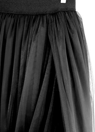 Фатиновая юбка шлейф7 фото
