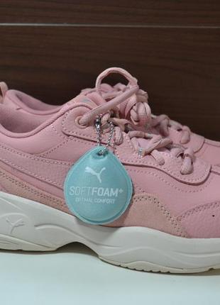 Puma cilia lux 39р кроссовки кожаные . оригинал