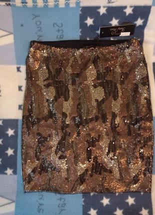 Юбочка с паетками
