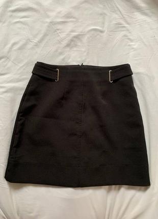 Неймовірна чорна спідниця міні/ чррная юбка мини3 фото