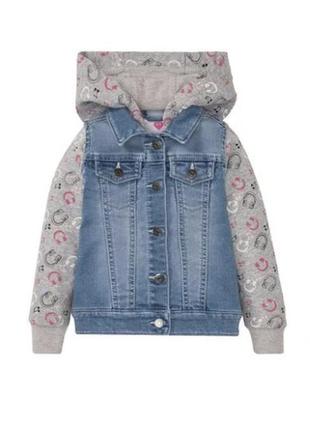 Джинсовая куртка на девочку