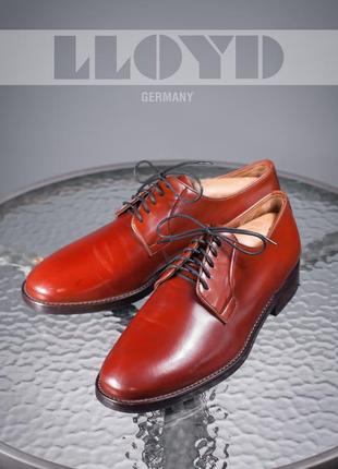 Дерби lloyd, нижняя 44-44,5 мужские туфли кожаные