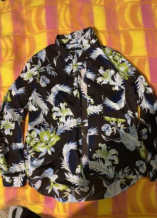 Сорочка zara з принтом