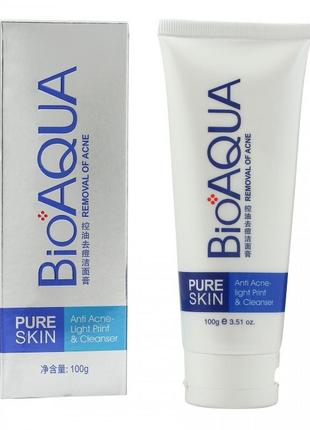 Пенка для умывания bioaqua pure skin anti-acne1 фото