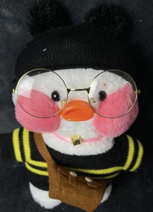 Лалафанфан lalafanfan duck игрушка утка 30 см в одежде и очках