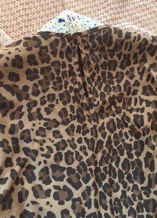 Стильная туника блуза платье в леопардовый принт p.a.r.o.s.h.5 фото