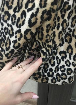Шикарное леопардовое пальтишко для модницы2 фото