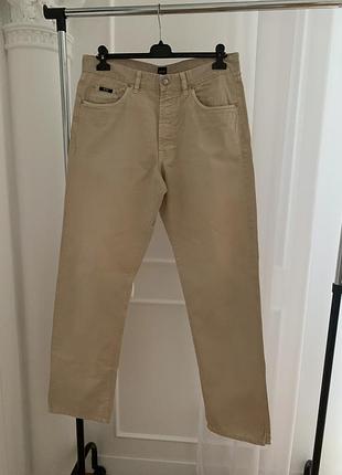 Штани hugo boss бежеві карго чінос вінтажні