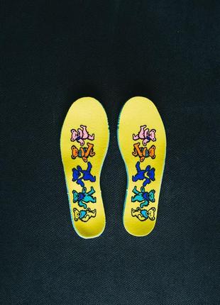 Nike sb dunk yellow kid детские желтые брендовые кроссовки найк дитячі жовті яскраві стильні кросівки6 фото