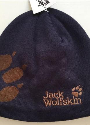 Зимні шапки на флісі jack wolfskin оригінал8 фото