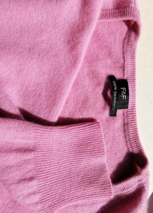 Кашемировый свитер f&f кашемир, размер l,м,xl,46,48,506 фото