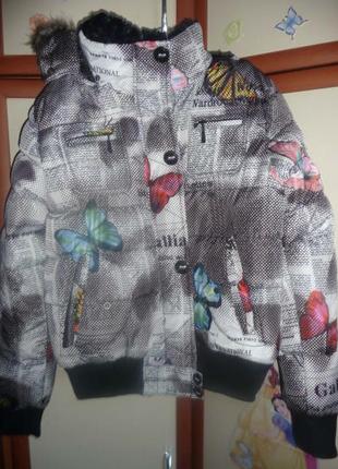 Классная теплая курточка maker s mark,р-р m.новая