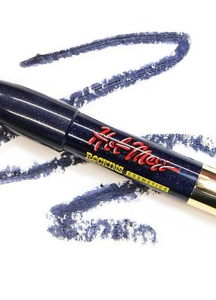 Гелевые тени-карандаш для век rockins cosmetics, сиренево-синий