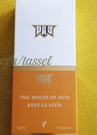 😍🔝 суперстойкий парфюм the house of oud keep glazed 33 мл, люкс , ниша, европа1 фото