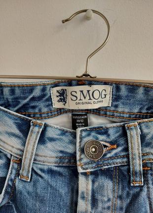 Джинси smog slim, 100% бавовна4 фото