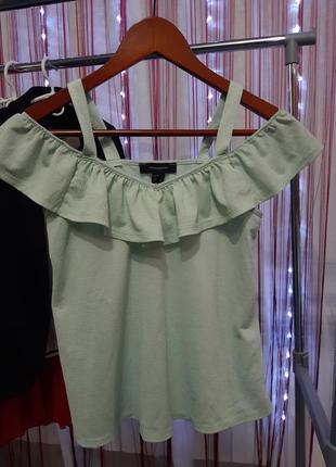 Блузка з открыми плечима