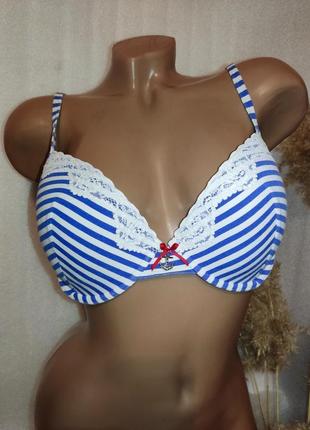 🔥шикарный бюстгалтер в полоску, р.85d🔥