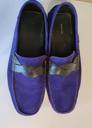 Tom ford loafers purple 42-43. том форд лоферы, мокасины 42-43, фиолетовые.2 фото