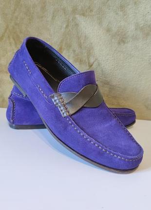 Tom ford loafers purple 42-43. том форд лоферы, мокасины 42-43, фиолетовые.1 фото