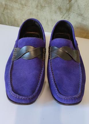 Tom ford loafers purple 42-43. том форд лоферы, мокасины 42-43, фиолетовые.3 фото