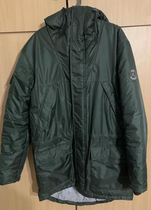 Парка seven mountains long tail parka wr/green