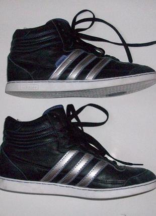 Рр 41-26 см кожаные кроссовки adidas оригинал