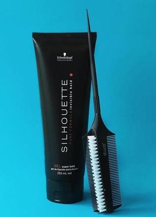 Гель для волос супер сильной фиксации silhouette super hold gel