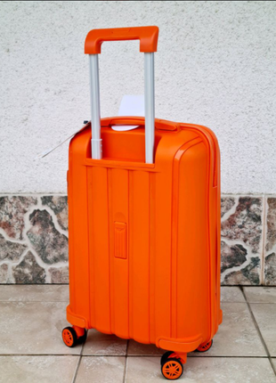 Турция прочный чемодан mcs 305 полипропилен оранжевый4 фото