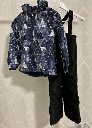 Зимний лыжный костюм куртка и штаны