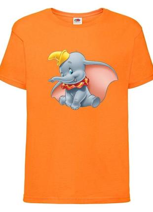 Футболка детская дамбо (dumbo) оранжевый (top dmb1 or)